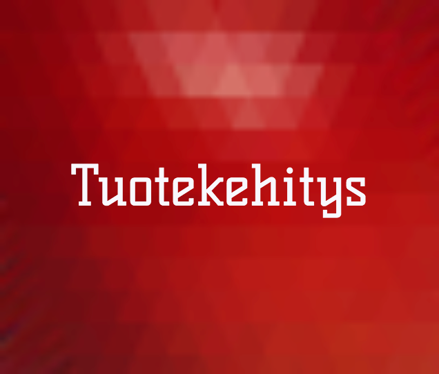 Tuotekehitys